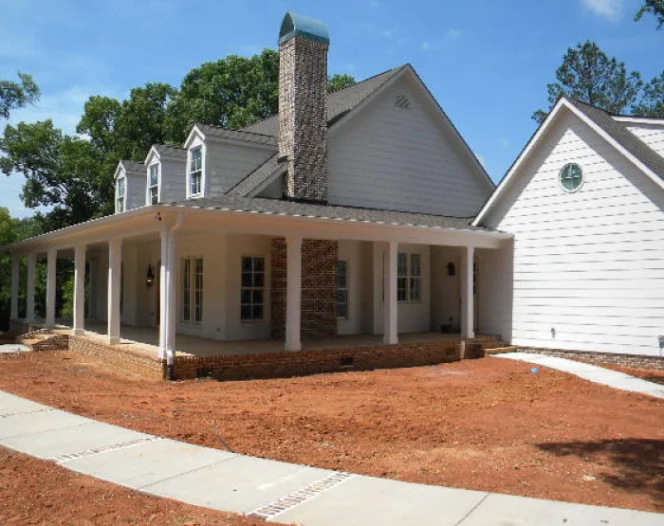 newly constructed house